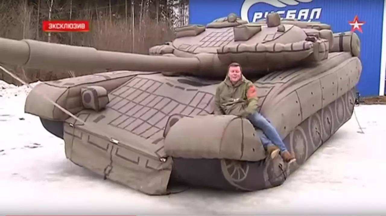桂平充气坦克